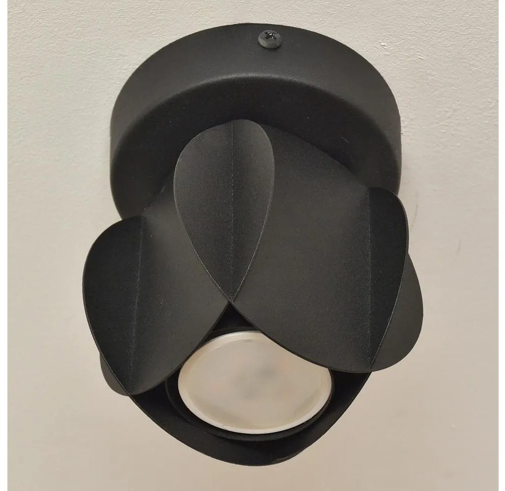 Spot GAMBIT 1xGU10/10W/230V, negru