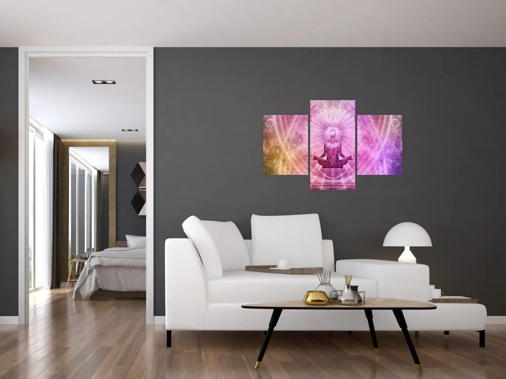 Tablou - Aura de meditație (90x60 cm)