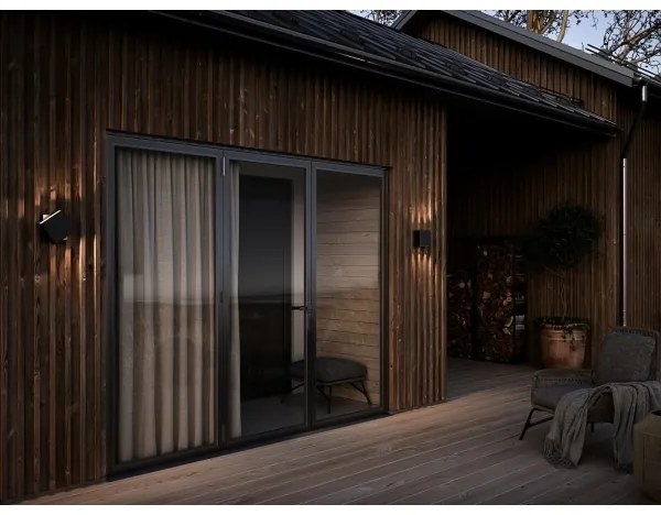 Nordlux - Aplică de perete LED TURN, reglabilă, 13,8W/230V, neagră