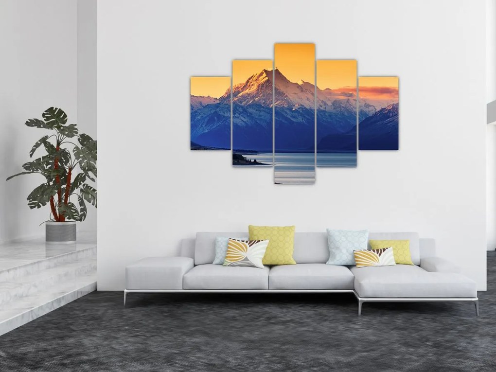 Tablou - Lacul Pukaki (150x105 cm)