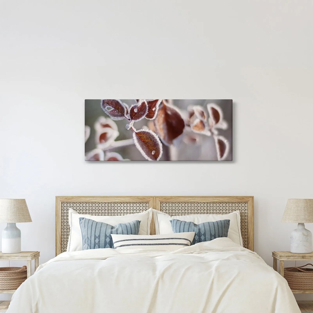 Tablou - Detaliu frunze (120x50 cm)