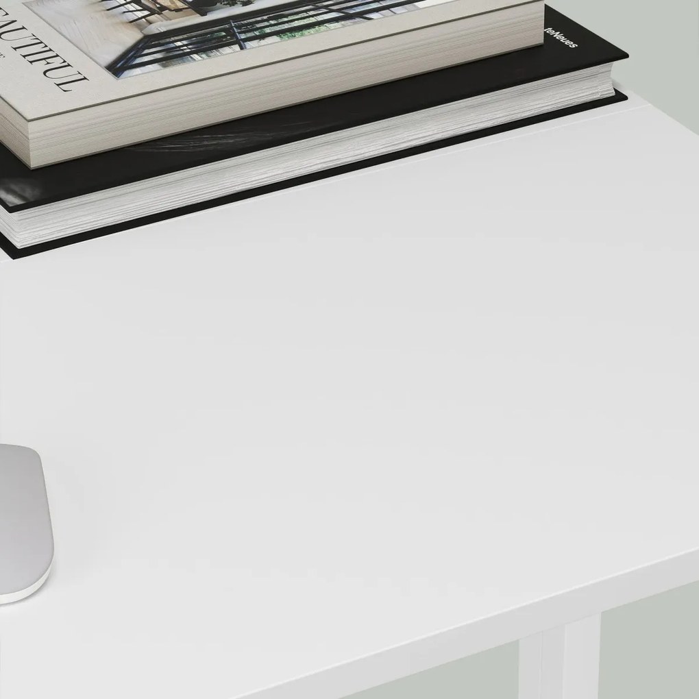 Birou ZARIMO pliabil 80x40 cm, alb