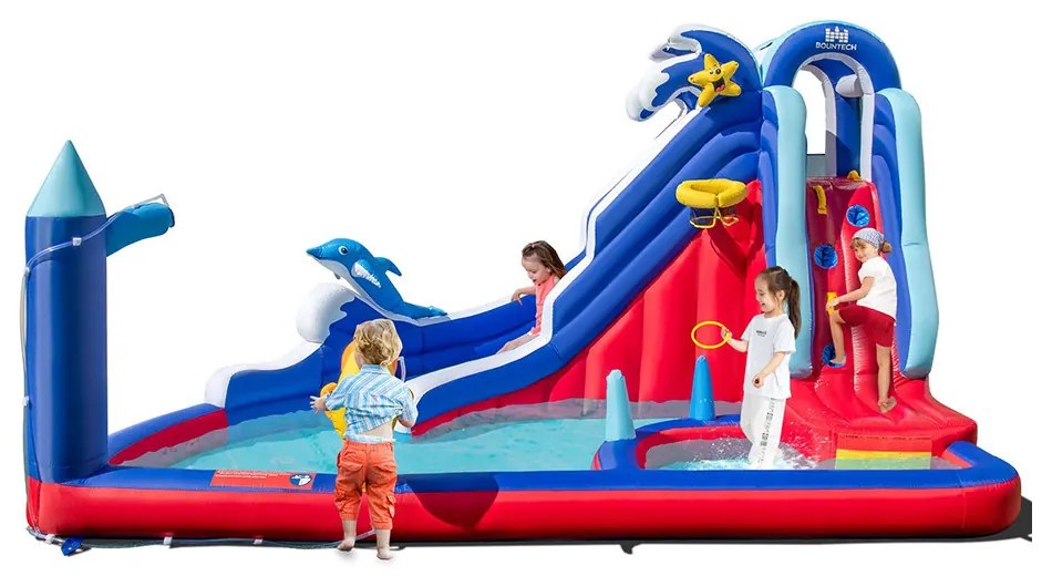 Tobogan acvatic gonflabil 6 în 1