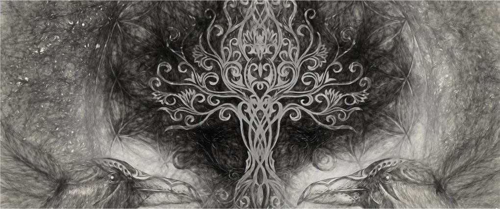 Tablou - Copacul vieții (120x50 cm)
