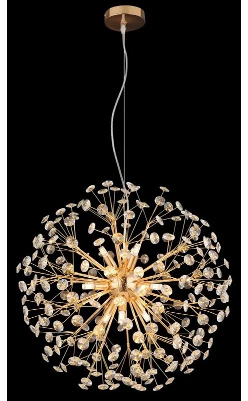 Lustra suspendata design elegant KATRINA 60cm auriu 64135H2 GL