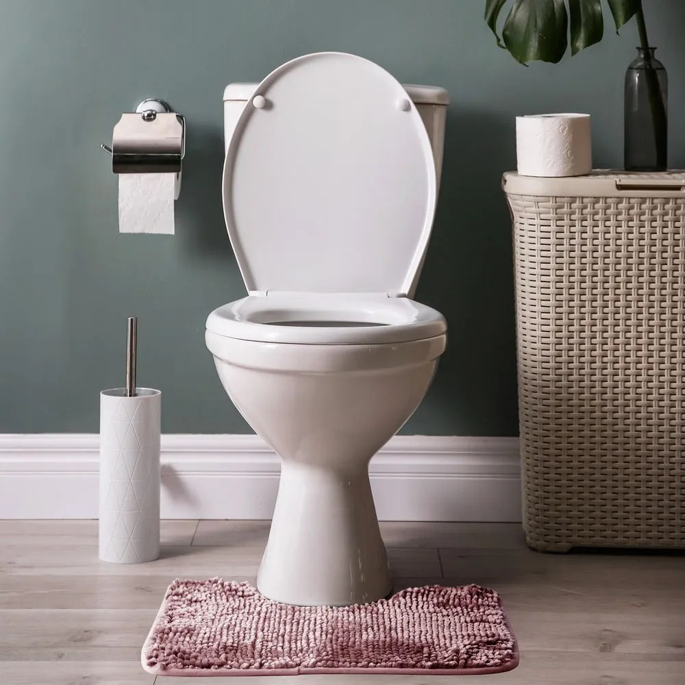 Set 2 covorașe de baie AmeliaHome Bati, violet