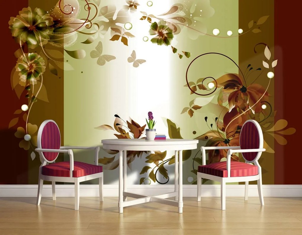 Fototapet - Flori (152,5x104 cm)