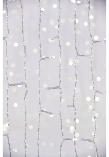 Perdea LED pentru exterior CURTAIN 480xLED/8,4W/230V 3x3 m IP44 alb rece