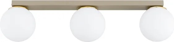 Brilagi - Lampă spot MILO 3xE27/60W/230V bej/auriu