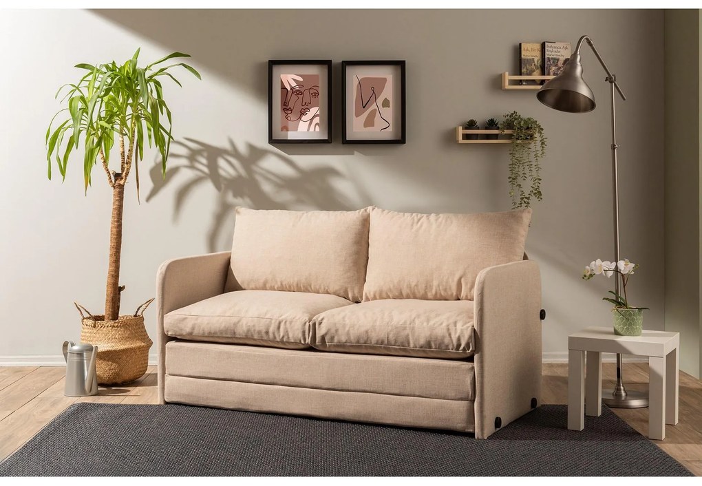 Canapea extensibilă Sagoretti XL (Bej). 1107013