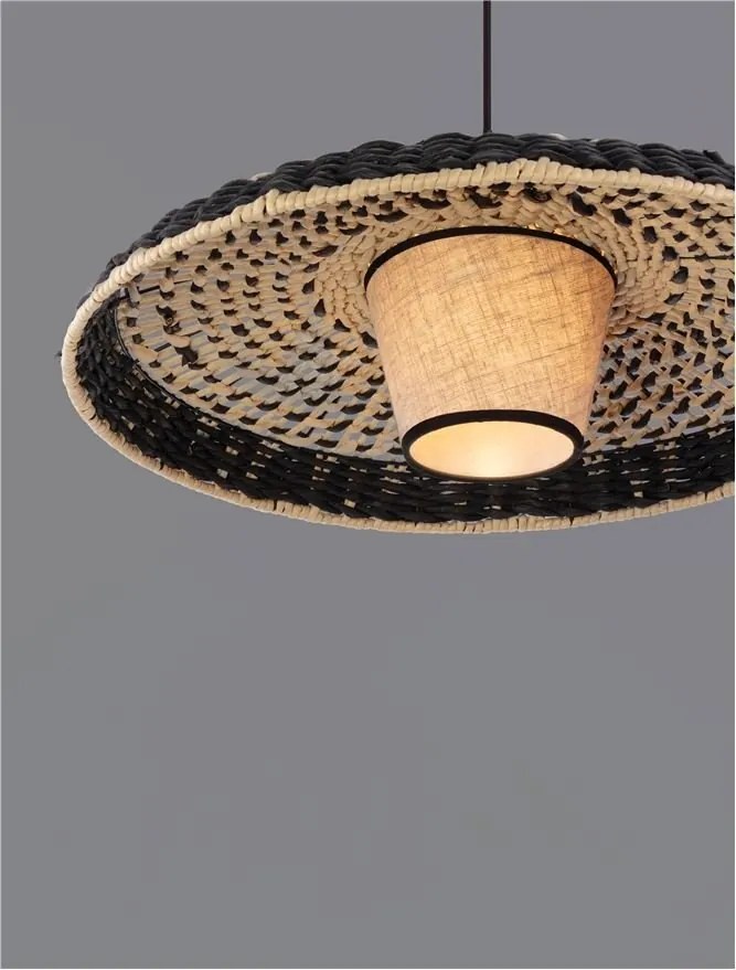 Lustra boho style design natural Capa
