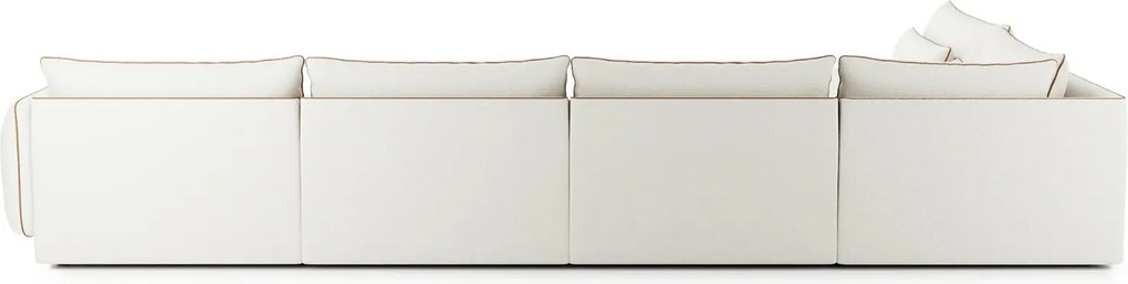 Colțar lemn masiv Yves, 431 × 253 × 83 cm - Stânga