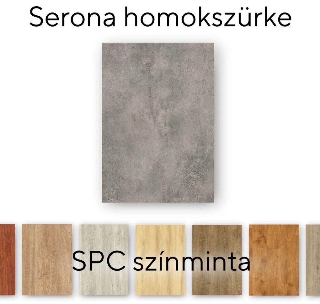 Leziter Serona Stone Effect Sand Grey Vinil SPC parchet eșantion / eșantion