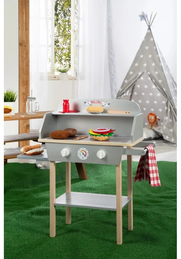Grătar de joacă pentru copii BBQ Grill - Roba