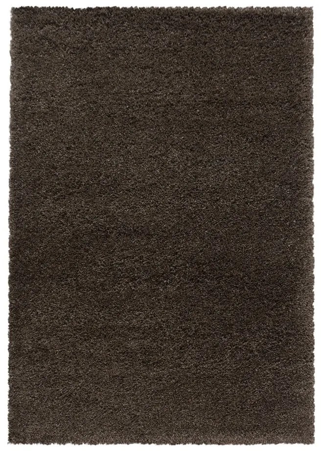 Covor maro închis 80x150 cm Fluffy – Ayyildiz Carpets