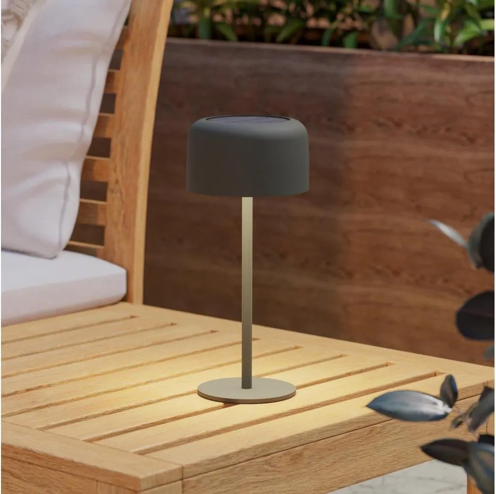 Eglo 901894 - Lampă de masă solară cu LED ROCCANOVA LED/2,8W/3,7V IP44 verde