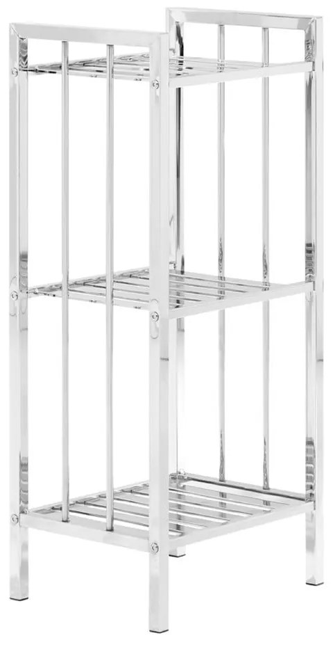 Etajeră de baie argintie 33x73 cm – Premier Housewares