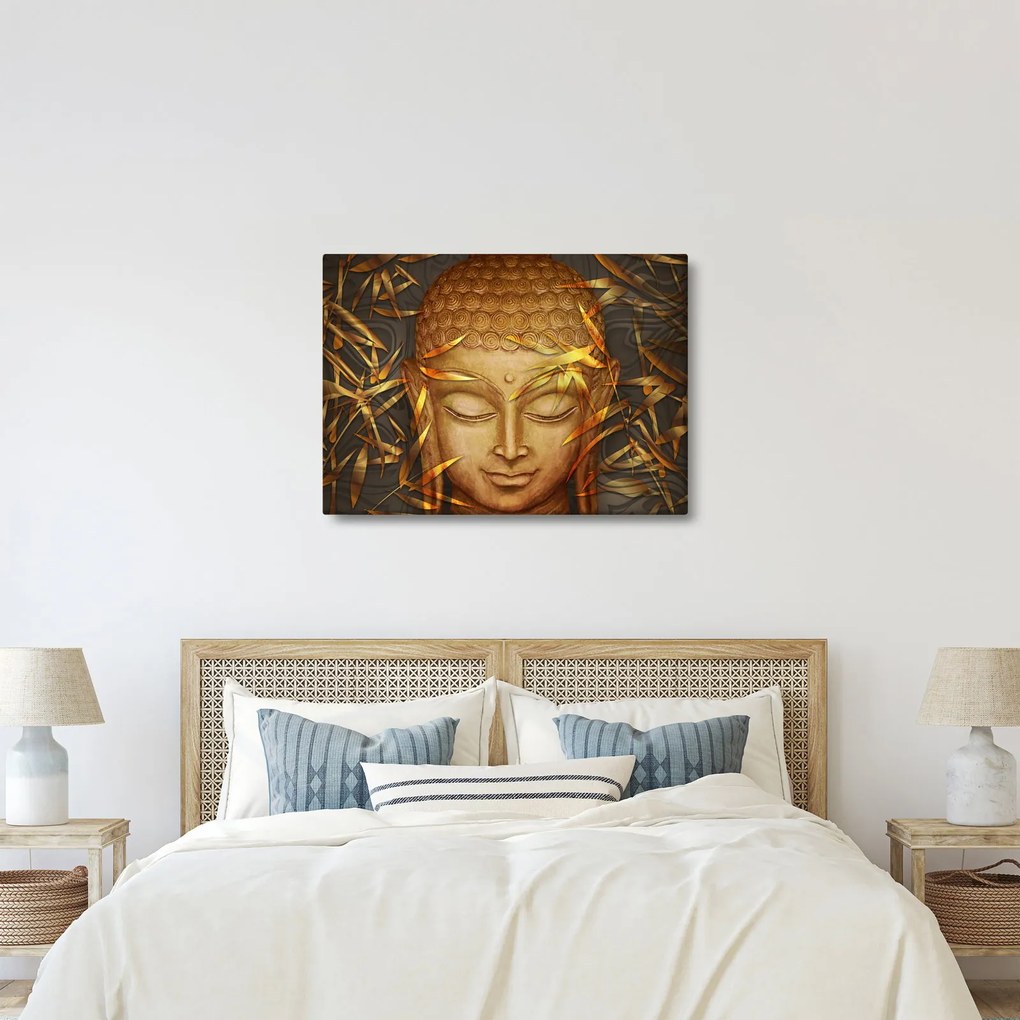 Tablou - Buddha de aur (70x50 cm)