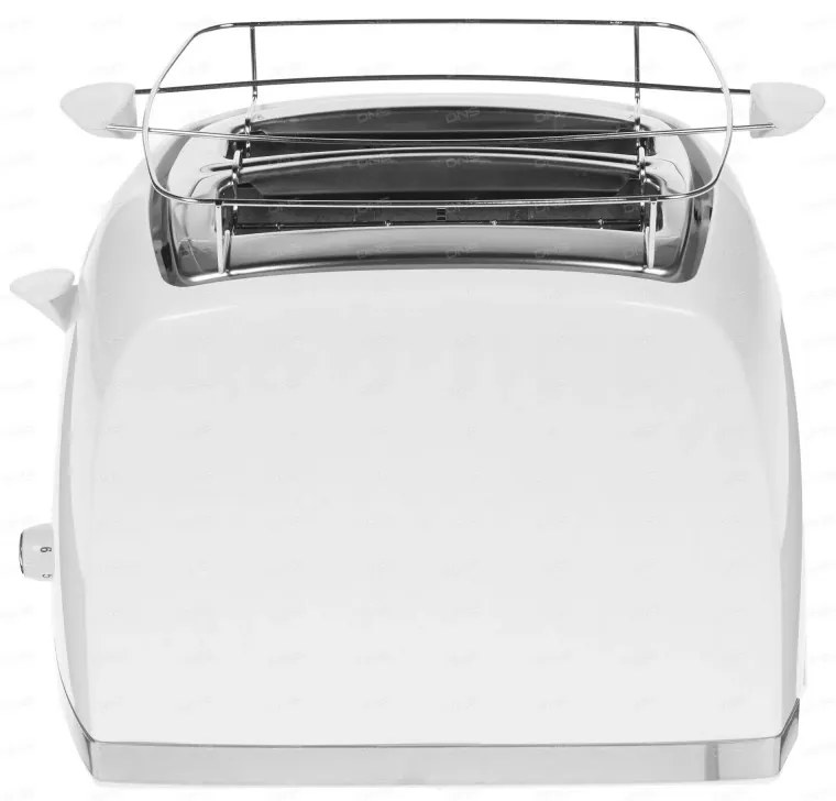 Resigilat: Prajitor de paine Russell Hobbs 26060-56, 850W, 2 felii, Orificii late, Dezghetare, Alb