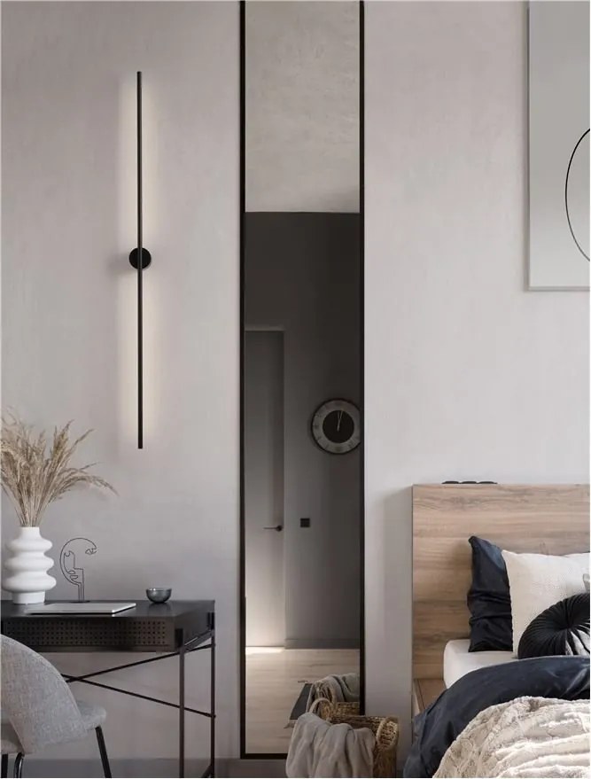 Aplica de perete LED design liniar Aden 120cm