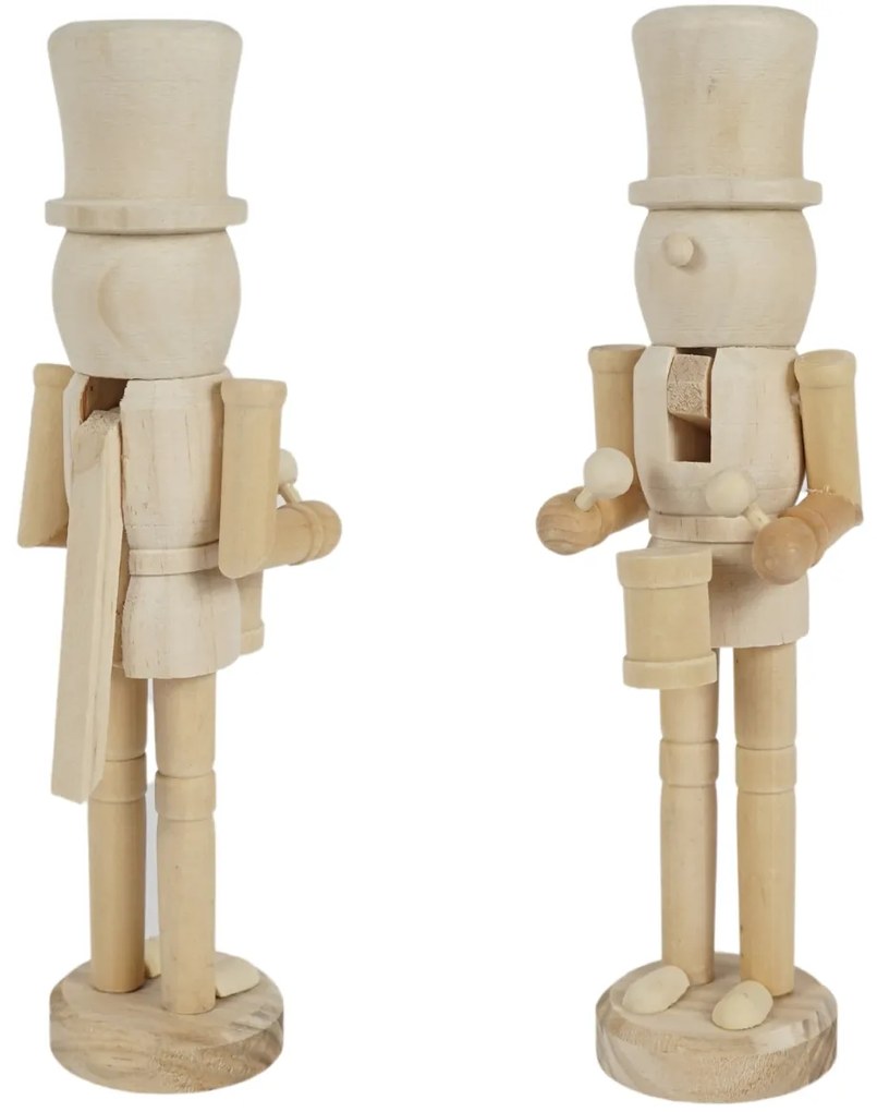 Cracator de nuci din lemn NUTCRACKER 25,5 cm - mai multe variante