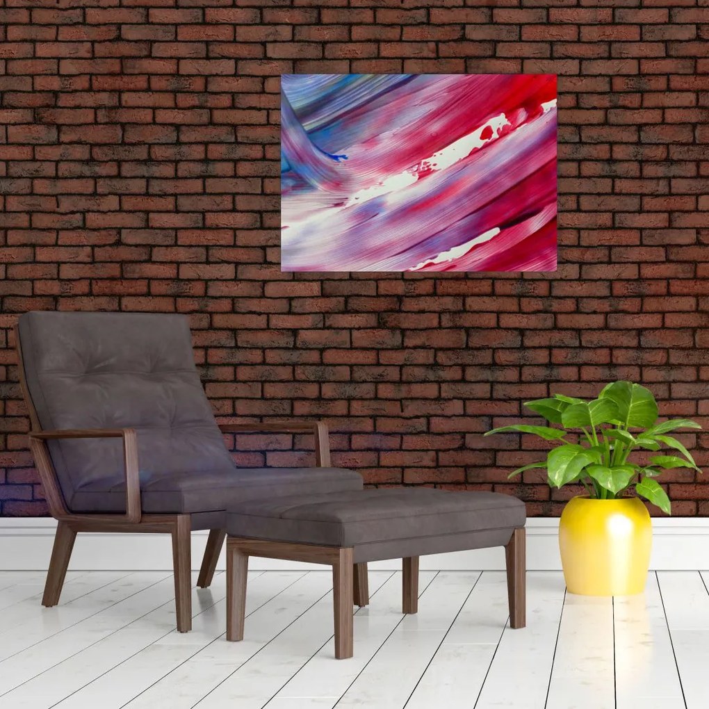 Tablou - culorile rozalbaste (70x50 cm)