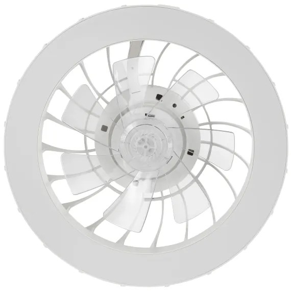 Ventilator LED RGBW de tavan cu lumină Brilliant FANORA LED/30W/230V + telecomandă