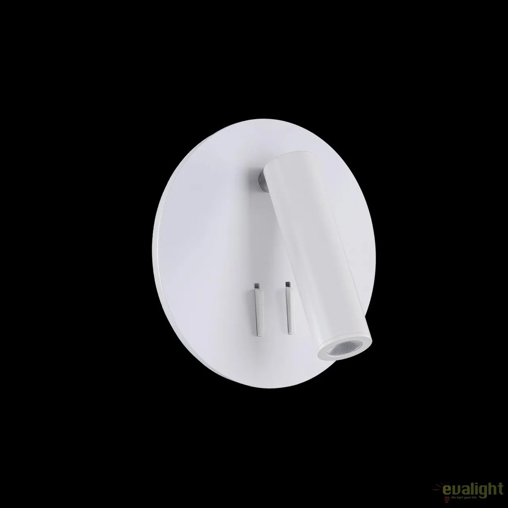 Aplica moderna cu iluminat LED ambiental Ios 176, alb MYC176-WL-01-6W-W