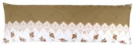 Față de pernă de relaxare Bellatex Trandafir maro,50 x 145 cm, 50 x 145 cm