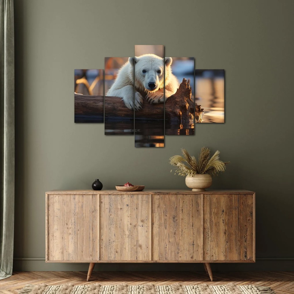 Tablou - Ursul polar (150x105 cm)