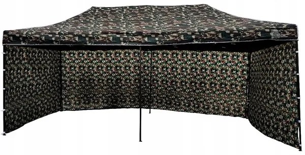 ShopJK CORT PAVILION PROFI 3X6 M CAMUFLAJ