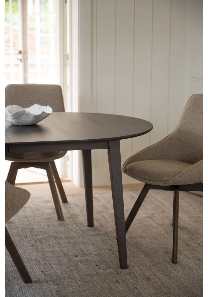 Scaune de dining bej 2 buc. Alison – Rowico