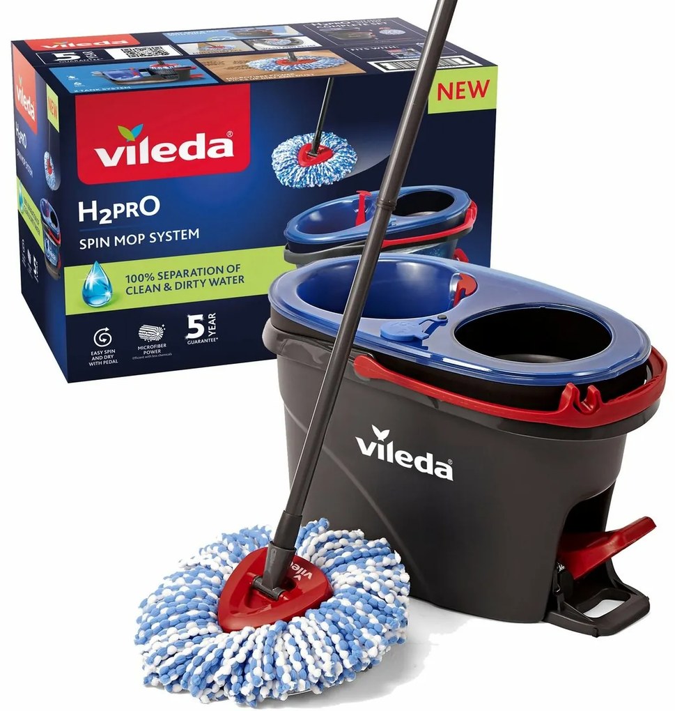 Mop rotativ cu franjuri Vileda H2Pro