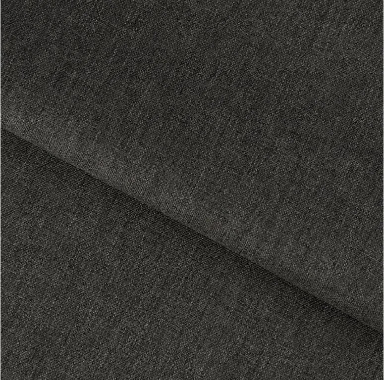Coltar extensibil in forma de U VALERIO, gri inchis, 305x140 cm