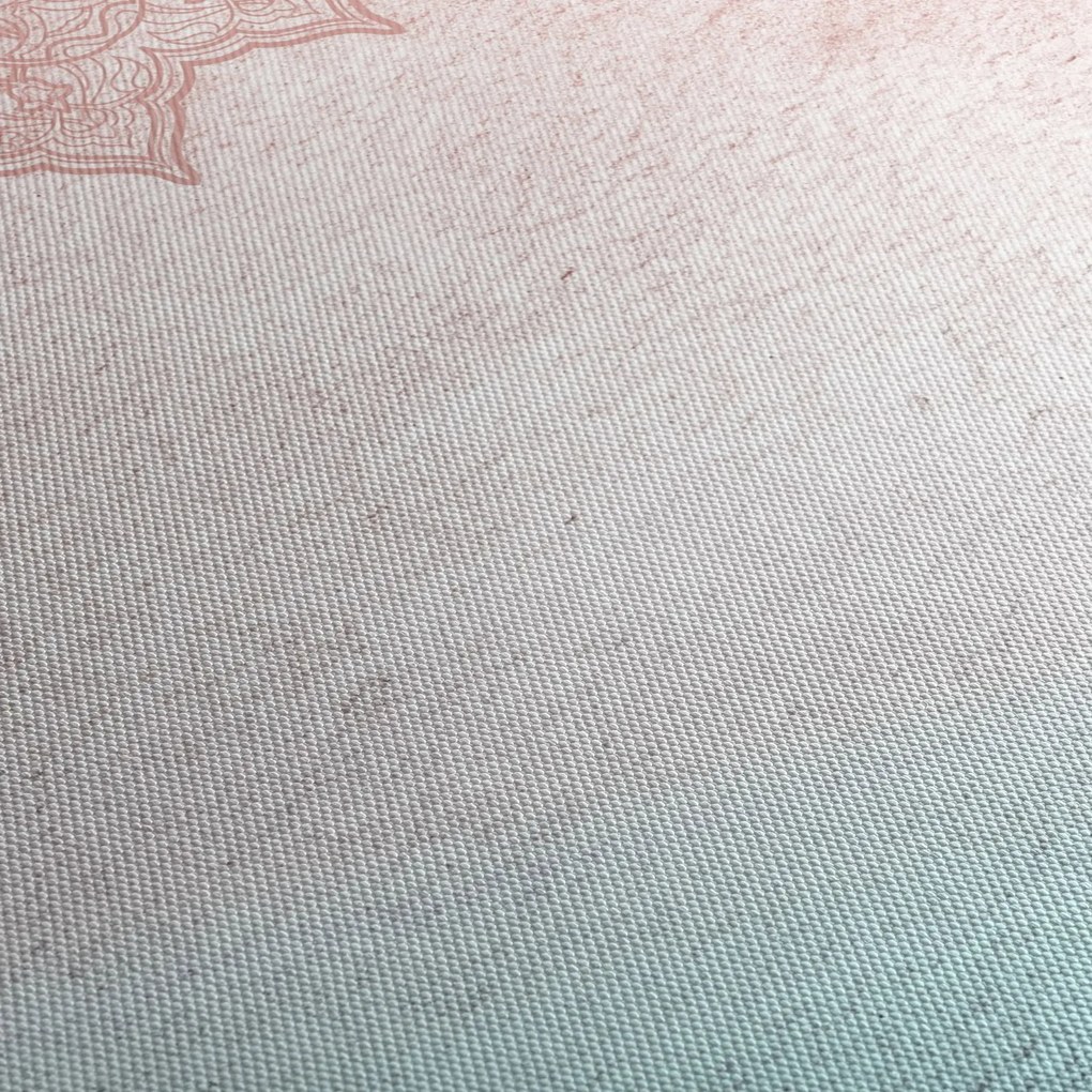 Tablou - Mandala pe zid 2 (120x50 cm)