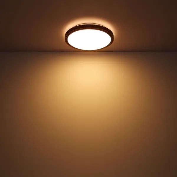 Globo 41764-12 - Plafonieră LED BRUNO 12W 230V 307 mm 3000/4500/6000K