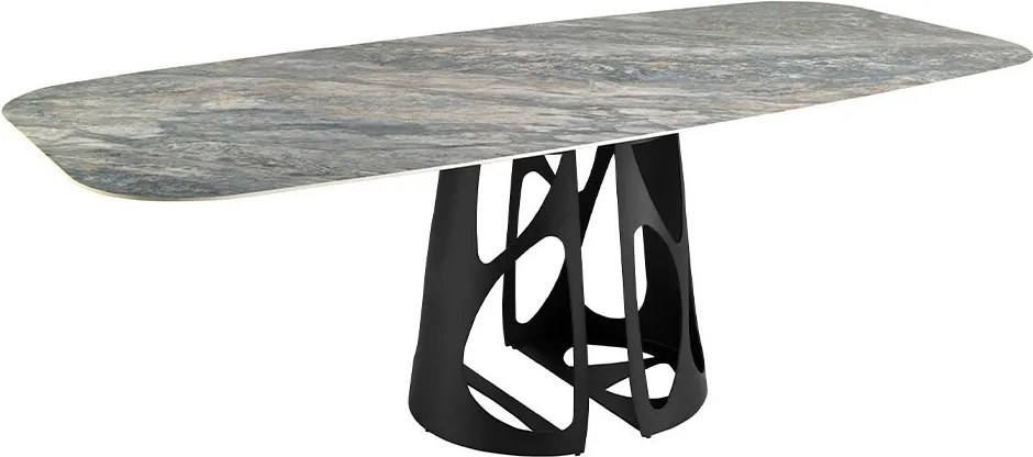 Masa deosebita design LUX Oval Barrel 240x110cm