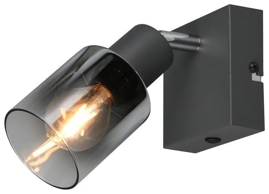 Spot gri antracit ø 7 cm Cadiz – Trio