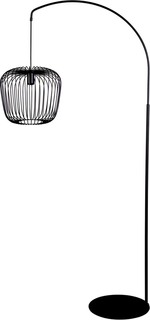 Kaja Adios lampă de podea 1x60 W negru K-4180