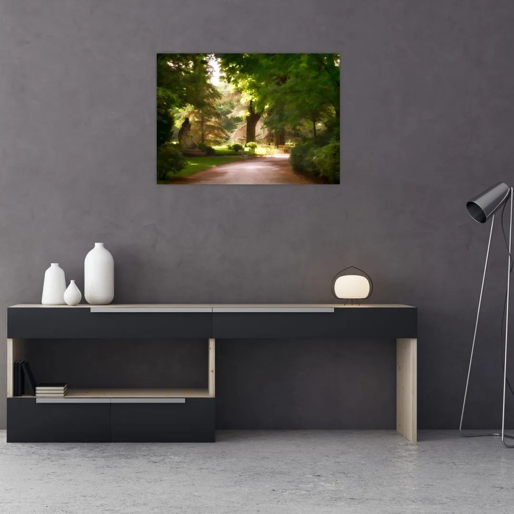 Tablou cu parc (70x50 cm)