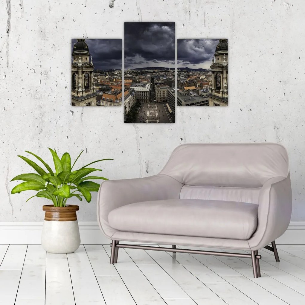 Tablou cu basilică (90x60 cm)