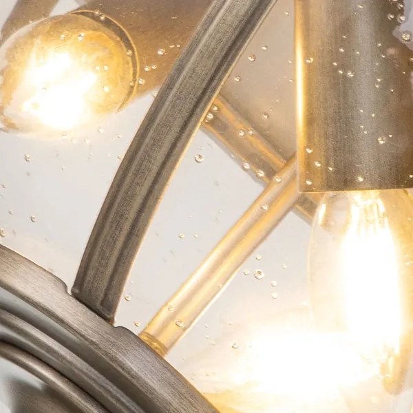 Kichler KL-HALLERON-F-BU - Plafonieră de exterior HALLERON 3xE14/40W/230V IP44