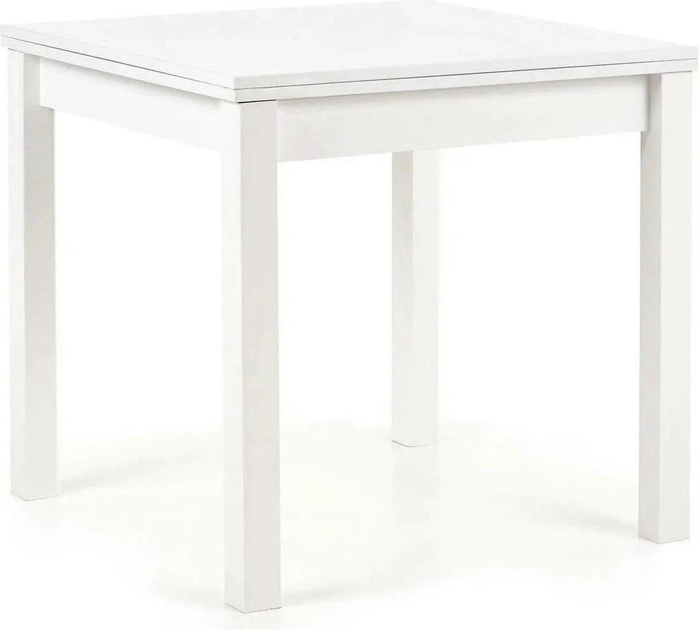Masa extensibila GRACJAN, alb, PAL, 80/160x80x76 cm