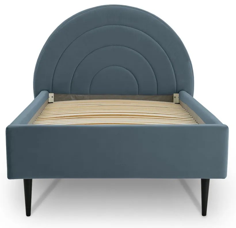 Pat pentru copii albastru 120x200 cm Rainbow – Scandic