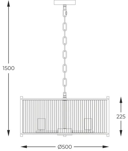 Lustră pe lanț Zuma Line 2200131P-L MARMO 3xE27/40W/230V argintiu