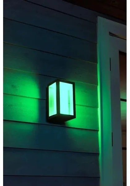 Philips 17429/30/P7 - LED RGB Aplică perete exterior Hue IMPRESS 2xLED/8W/230V IP44
