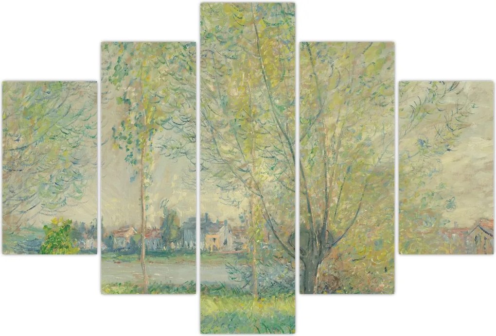 Tablou - Claude Monet, The Willows, reproducere (150x105 cm)