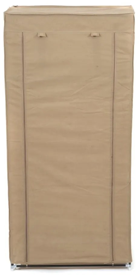 Dulap textil Compactor Wardrobe, înălțime 147 cm, bej