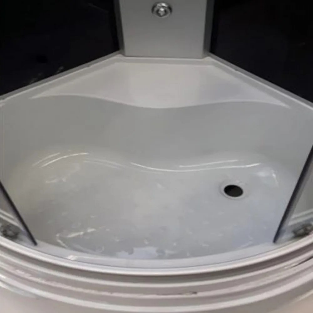 Cabină de duș cu hidromasaj Karolina 80 cu tavă adâncă