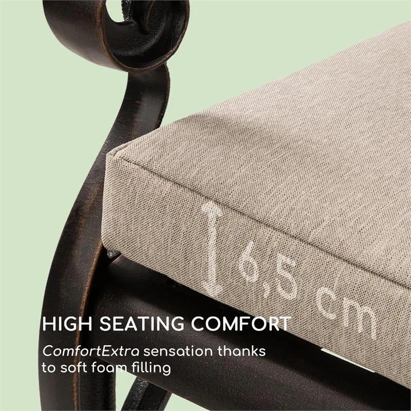 Pozzilli CU, tapițerie de scaun, ComfortExtra, impermeabil, bej